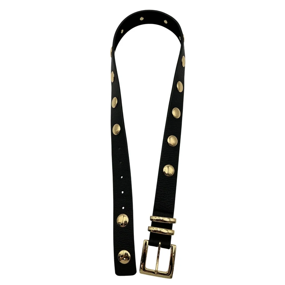 B-Low The Belt Studded Black Sphinx Moto Belt Size S